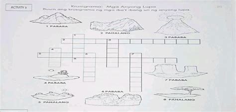 Krusigrama Anyong Lupa .